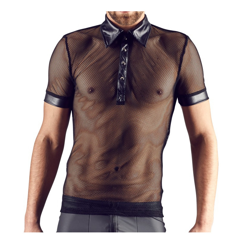 Svenjoyment T-shirt sexy NET MEN Noir